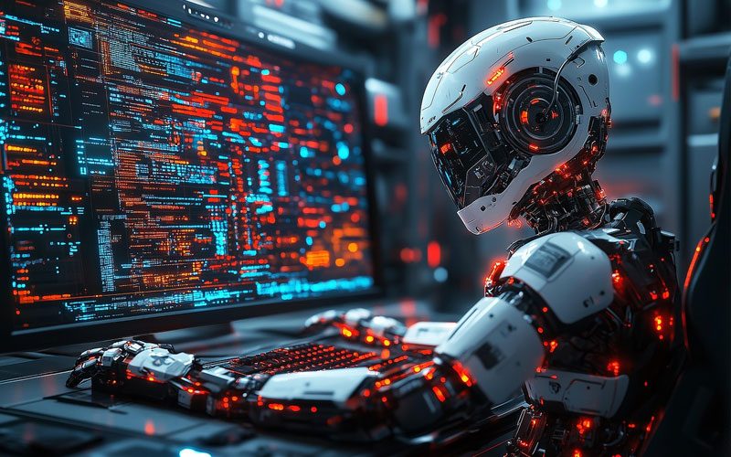 A robotic cell working alongside live control systems